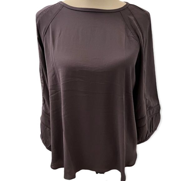 LOFT Tops - Loft mixed media blouse
